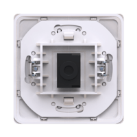 Розетка скрытой установки компьютерная CADUCEUS ALING EON с модулем Keystone RJ45 8P8C, cat.6A, UTP