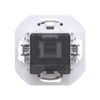Розетка скрытой установки CADUCEUS ALING EON USB тип A для зарядки устройств, двойная, 2,1А, 5В=, 250В~, механизм