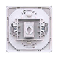 Розетка скрытой установки компьютерная CADUCEUS ALING EON с модулем Keystone RJ45 8P8C, cat.6A, FTP