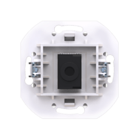 Розетка скрытой установки CADUCEUS ALING PRESTIGE компьютерная с модулем Keystone RJ45 8P8C, cat.6A, UTP, механизм