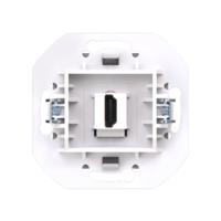 Розетка скрытой установки CADUCEUS ALING PRESTIGE с модулем Keystone HDMI тип A-A, механизм