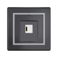 Розетка скрытой установки CADUCEUS ALING PRESTIGE USB, тип С, для зарядки 1-го устройства, 3А, 5В=, 250В~