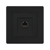 Розетка скрытой установки CADUCEUS ALING PRESTIGE компьютерная с модулем Keystone RJ45 8P8C, cat.6A, S/FTP