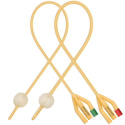 1604-F3/24-M30-50 Катетер урологический Фолея трехходовой Ch 24 30-50 мл Mederen