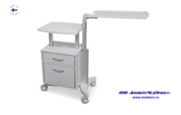 Тумбочки медицинские прикроватные Nova 2260 и Nova 2670 производства Lojer Oy (ранее Merivaara Corp.), Финляндия
