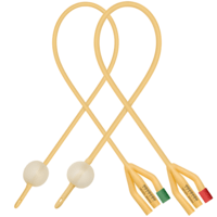 1604-F3/24-M30-50 Катетер урологический Фолея трехходовой Ch 24 30-50 мл Mederen