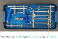 Инструмент для транспедикулярных винтов под балку 5,5мм