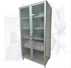 Шкаф медицинский двери рама со стеклом ПМ-ШК24С и ПМ-ШК24.1С 