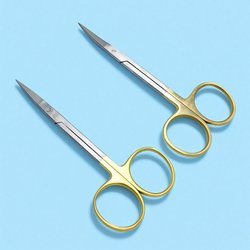 Медицинские (хирургические) остроконечные  ножницы с круглыми ручками