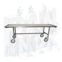 Каталка для перевозки трупов со сьемными носилками ПА-КП83.3