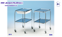Тележки медицинские 252, 255, 262, 265, 266, 270, 285, 290, 291, 292 - надежность, долговечность, эргономичность