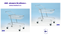 Тележки медицинские 252, 255, 262, 265, 266, 270, 285, 290, 291, 292 - надежность, долговечность, эргономичность