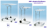 Тележки медицинские 252, 255, 262, 265, 266, 270, 285, 290, 291, 292 - надежность, долговечность, эргономичность