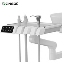X5 New High-Performance Dental Chair Top-Mounted from CINGOL Dental Chair Factory